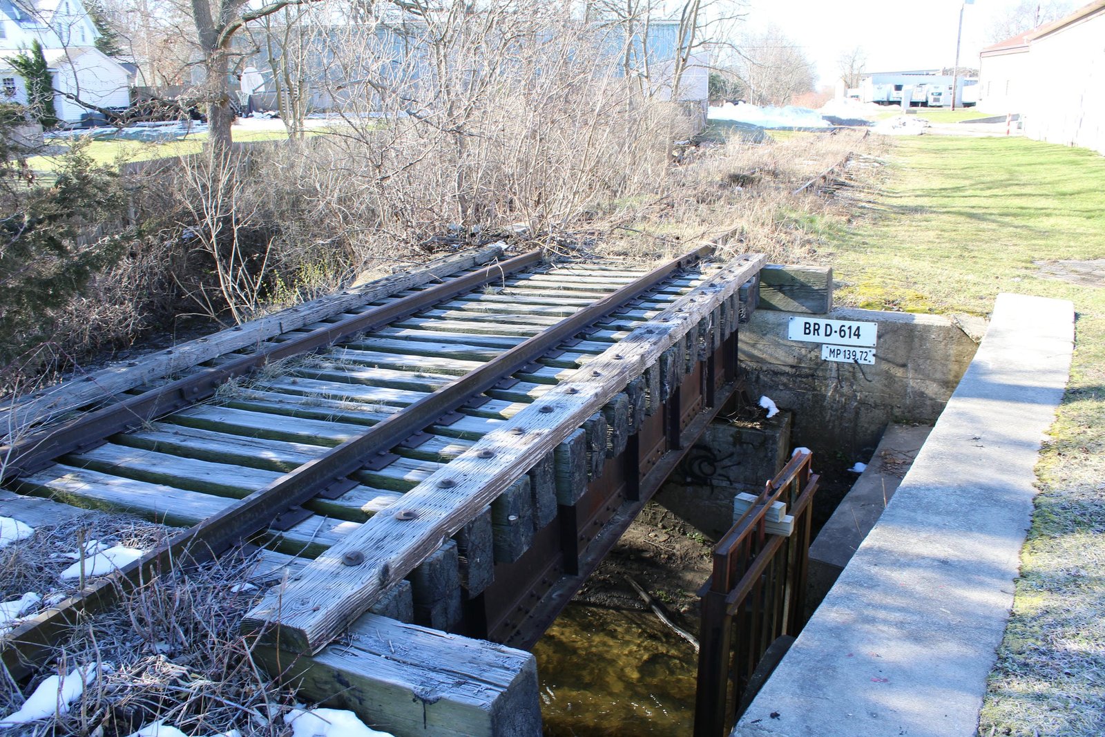 Looking south
